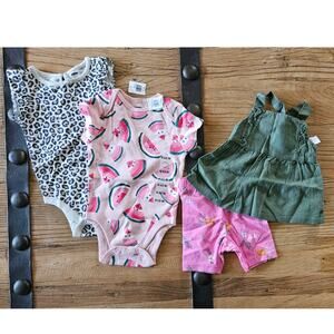 Infant Girls Summer Bundle Sz 12M New